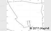Blank Simple Map of ZIP code 10461, no labels