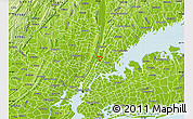 Physical Map of ZIP code 10463