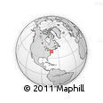 Outline Map of ZIP Code 10463