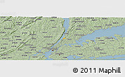 Savanna Style Panoramic Map of ZIP code 10463