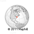 Outline Map of ZIP Code 10464