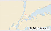 Classic Style 3D Map of ZIP code 10467, single color outside