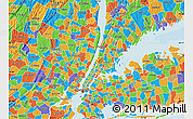 Political Map of ZIP code 10468