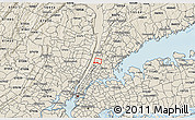 Shaded Relief 3D Map of ZIP code 10471