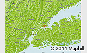 Physical Map of ZIP code 10473