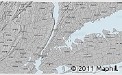 Gray 3D Map of ZIP code 10475
