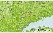 Physical 3D Map of ZIP code 10504