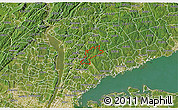 Satellite 3D Map of ZIP code 10504
