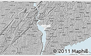 Gray 3D Map of ZIP code 10520