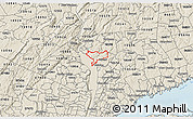 Shaded Relief 3D Map of ZIP code 10520