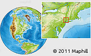 Physical Location Map of ZIP code 10520