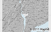 Gray Map of ZIP code 10520