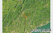 Satellite Map of ZIP code 10520