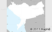 Gray Simple Map of ZIP code 10520