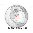 Outline Map of ZIP Code 10550