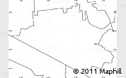 Blank Simple Map of ZIP code 10965, no labels
