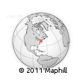Outline Map of ZIP Code 11003