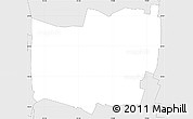 Silver Style Simple Map of ZIP code 11003
