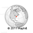 Outline Map of ZIP Code 11005