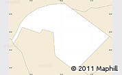 Classic Style Simple Map of ZIP code 11005