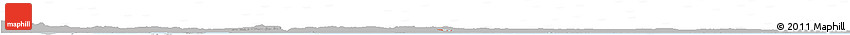 Gray Horizon Map of ZIP Code 11020, single color outside