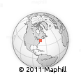 Outline Map of ZIP Code 11023