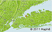Physical 3D Map of ZIP code 11024