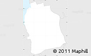 Silver Style Simple Map of ZIP code 11030