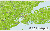 Physical 3D Map of ZIP code 11101