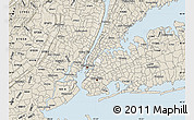 Classic Style Map of ZIP code 11101