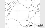 Blank Simple Map of ZIP code 11101