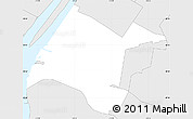 Silver Style Simple Map of ZIP code 11101