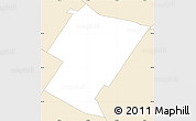 Classic Style Simple Map of ZIP code 11103