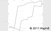 Blank Simple Map of ZIP code 11104