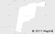 Silver Style Simple Map of ZIP code 11104