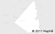 Silver Style Simple Map of ZIP code 11204