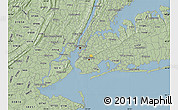 Savanna Style Map of ZIP code 11213