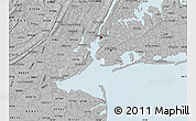 Gray Map of ZIP code 11214