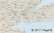 Classic Style 3D Map of ZIP code 11221