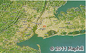 Satellite 3D Map of ZIP code 11221