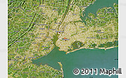 Satellite Map of ZIP code 11225