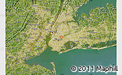 Satellite Map of ZIP code 11233