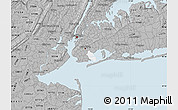 Gray Map of ZIP code 11234