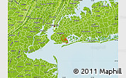 Physical Map of ZIP code 11234