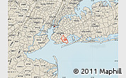 Shaded Relief Map of ZIP code 11234