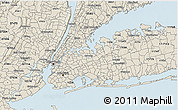 Classic Style 3D Map of ZIP code 11358