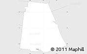 Silver Style Simple Map of ZIP code 11358