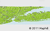 Physical Panoramic Map of ZIP code 11359