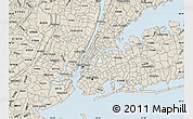 Classic Style Map of ZIP code 11377