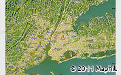 Satellite Map of ZIP code 11377